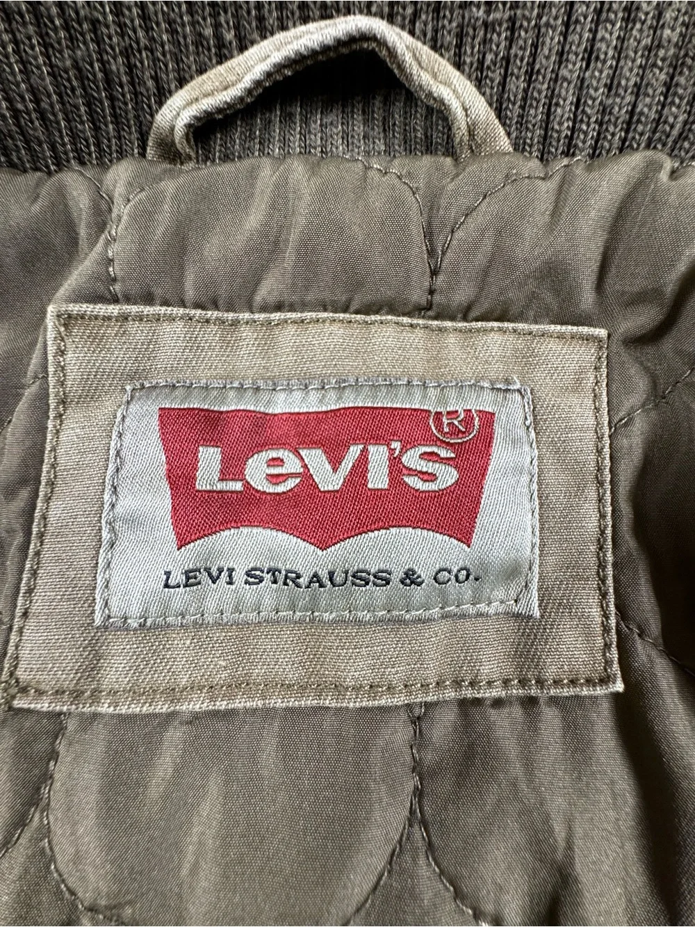 Levi's Khaki Utility / Field Jacket XL